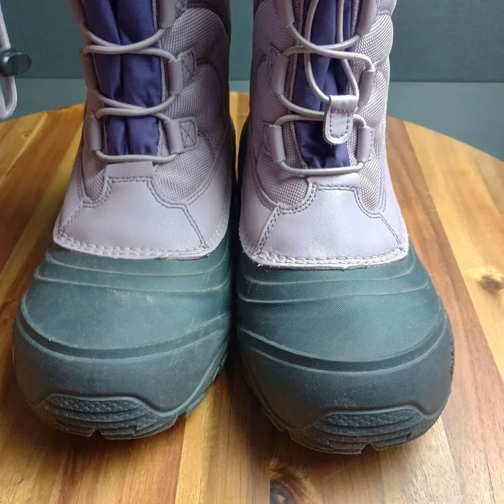 North‎ Face Youth Boots Kids 5 Alpenglow IV Insulated Waterproof Lavender Purple